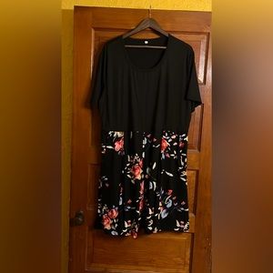 List and flowy dress with hidden pockets